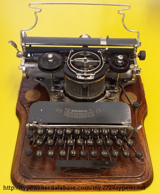 190x Hammond 12 on the Typewriter Database